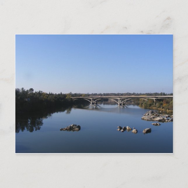 Postal Río-Folsom americano (Anverso)