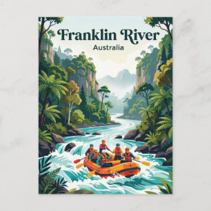 Postal Río Franklin Tasmania, Australia
