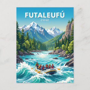 Postal Río Futaleufú Chile