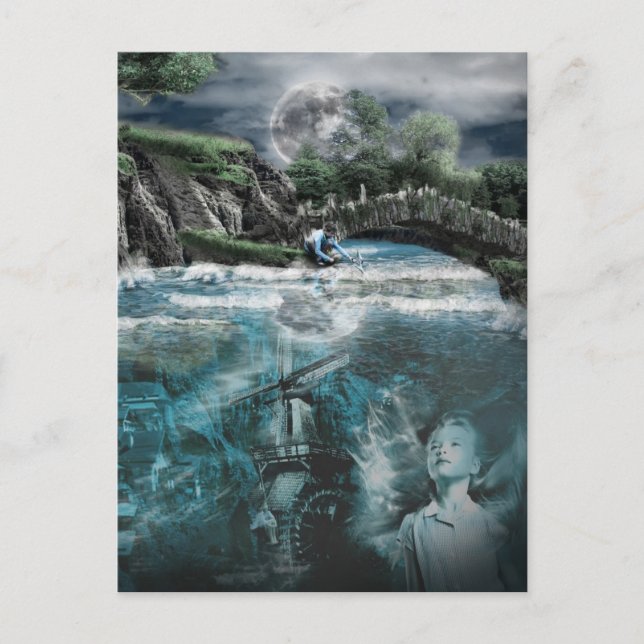 Postal Río Ghost (Anverso)