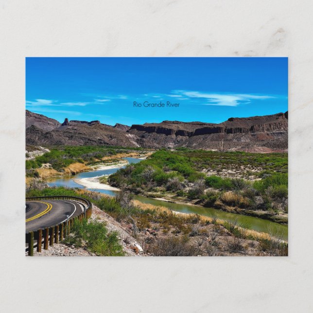 Postal Río Grande, Texas (Anverso)