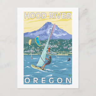 Postal Río Hood, Surfistas ORWind y Kite Boarders