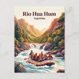 Postal Río Hua Hum, Argentina