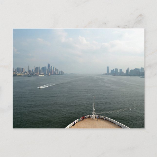 Postal Río Hudson (Anverso)