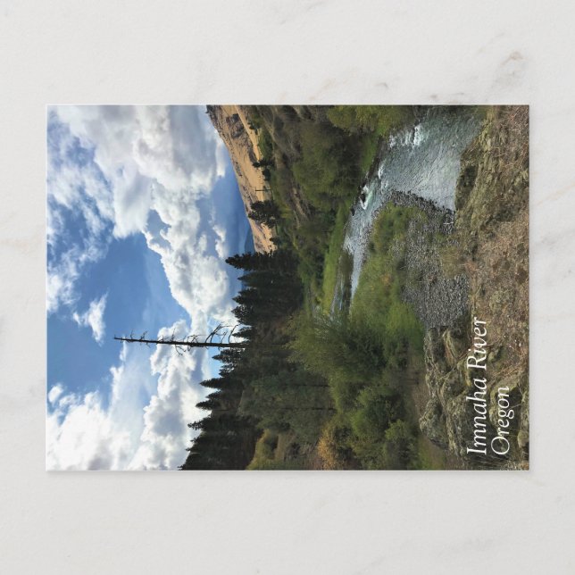 Postal Río Imnaha, Oregón (Anverso)