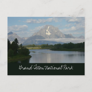 Postal Río Jackson Hole en el Parque Nacional Grand Teton