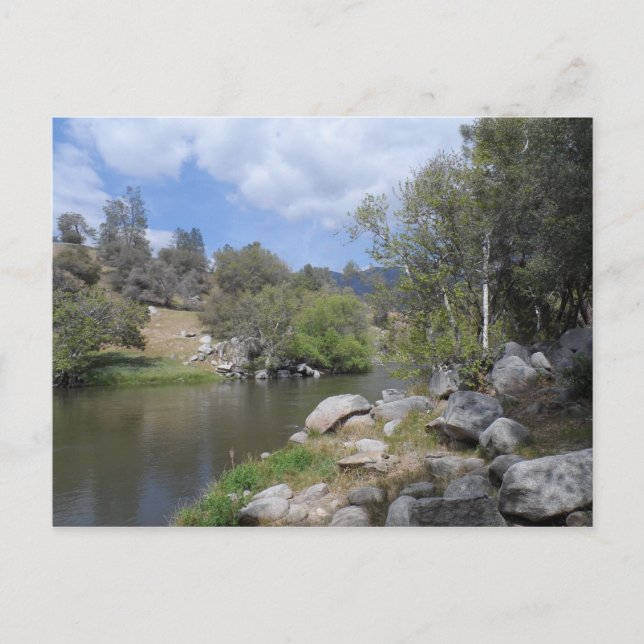 Postal Río Kern (Anverso)