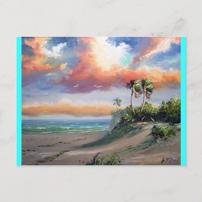 Postal Río Mar Seacape (Anverso)