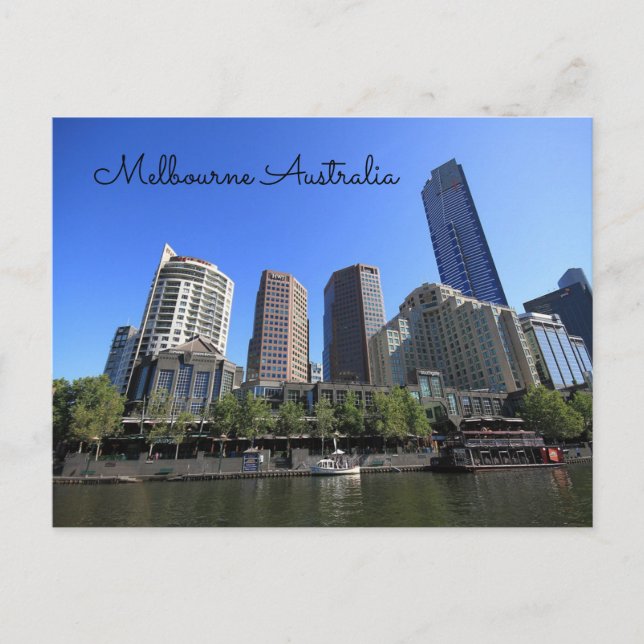 Postal Río Melbourne Australia (Anverso)