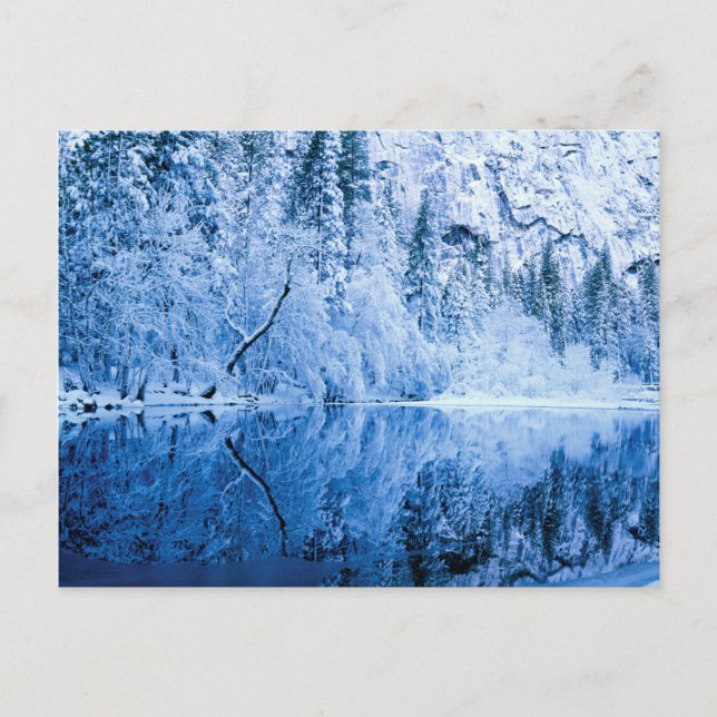 Postal Río Merced| Parque Nacional Yosemite, CA (Anverso)