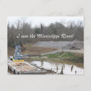 Postal Río Misisipi