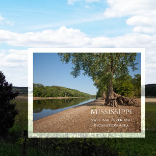 Postal Río Mississippi, Parque Regional Hidden Falls, MN