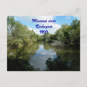Postal Río Missouri