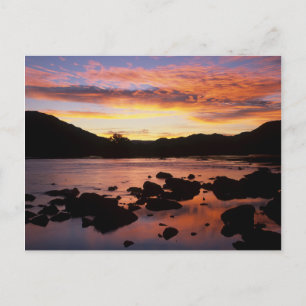Postal Río Naranja al atardecer, Richtersveld