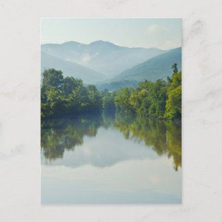 Postal Río Nolichucky en el este de Tennessee