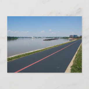 Postal Río Ohio en Evansville, Indiana