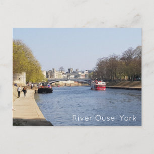 Postal Río Ouse, York