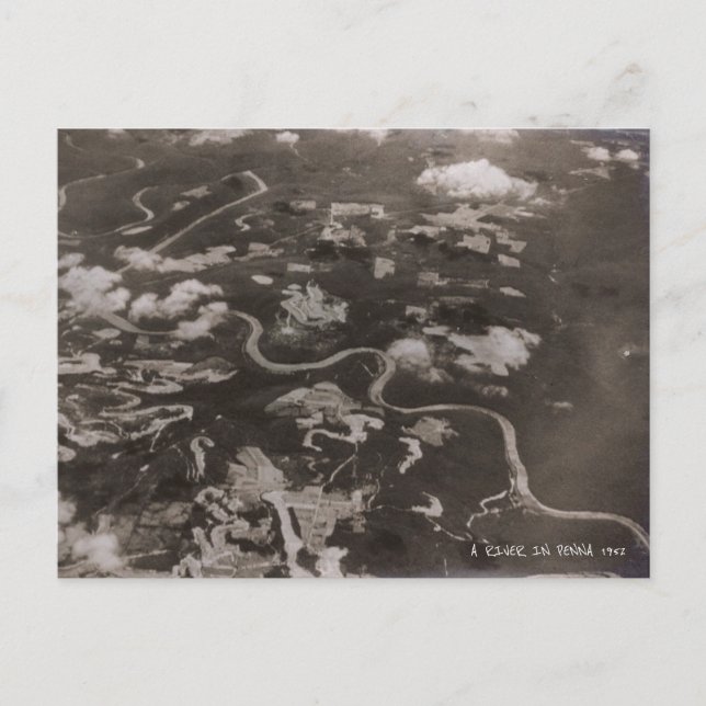 Postal Río Penna 1952 (Anverso)