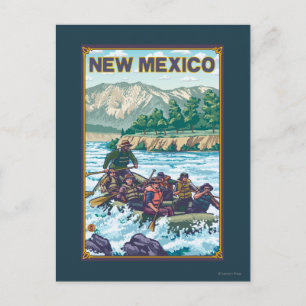 Postal Río Rafting Nuevo México