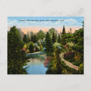 Postal Río Rápido Escanaba, Michigan