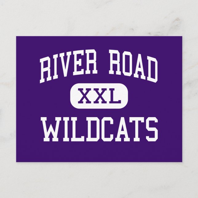 Postal Río Road - Wildcats - High - Amarillo Texas (Anverso)