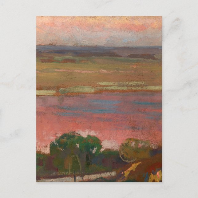 Postal Río Rosa | Jan Stanisławski (Anverso)