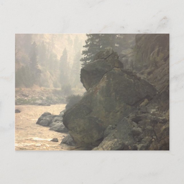 Postal Río Salmon Idaho (Anverso)