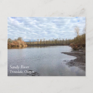 Postal Río Sandy, Troutdale, Oregon Poster Po