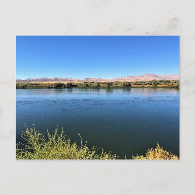 Postal Río Serpiente, Melba, ID (Anverso)