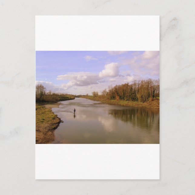 Postal Río Shannon (Anverso)