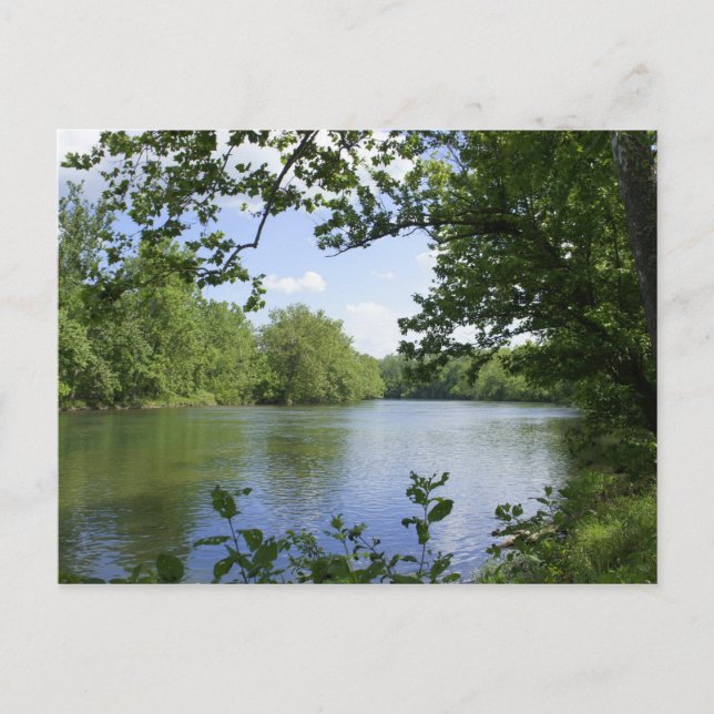 Postal Río Shenandoah (Anverso)