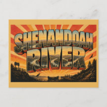 Río Shenandoah Parque Estatal Overlook River Art