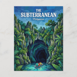 Postal Río Subterráneo Filipinas