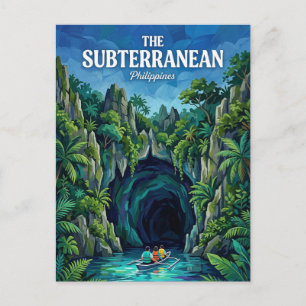 Postal Río Subterráneo Filipinas