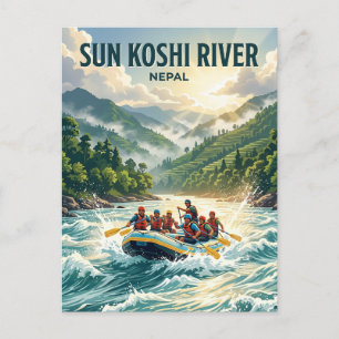 Postal Río Sun Koshi Nepal