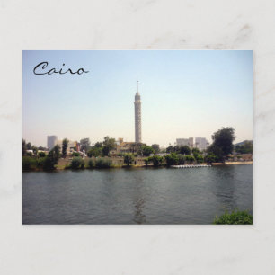 Postal río torre de cairo