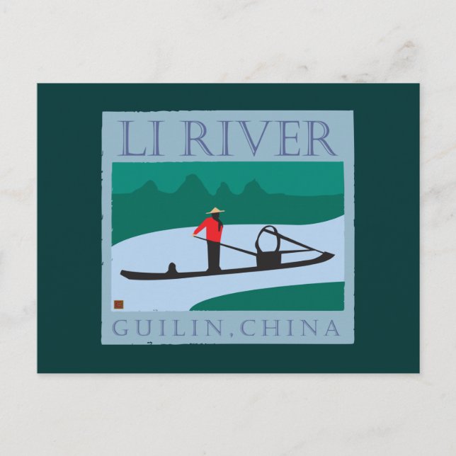 Postal Río TRAVEL-Li (Anverso)