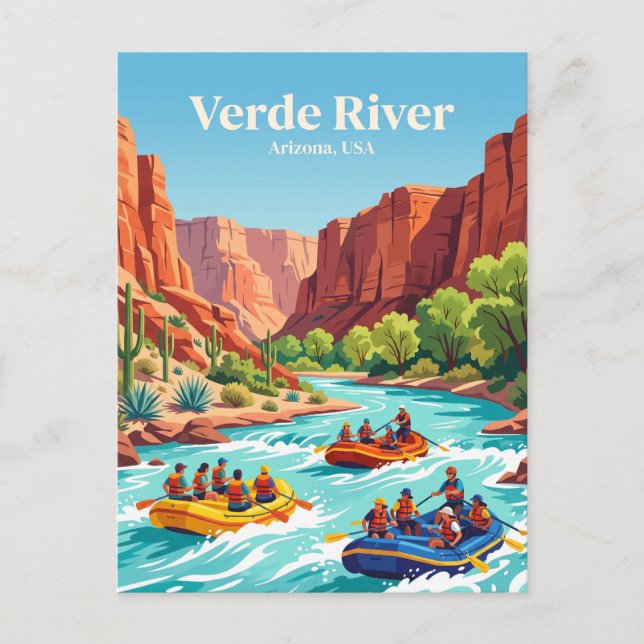 Postal Río Verde EE. UU. (Anverso)