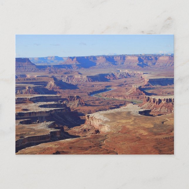 Postal Río Verde, Parque Nacional Canyonlands, Utah (Anverso)