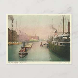 Postal Río Vintage Chicago