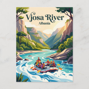 Postal Río Vjosa Albania
