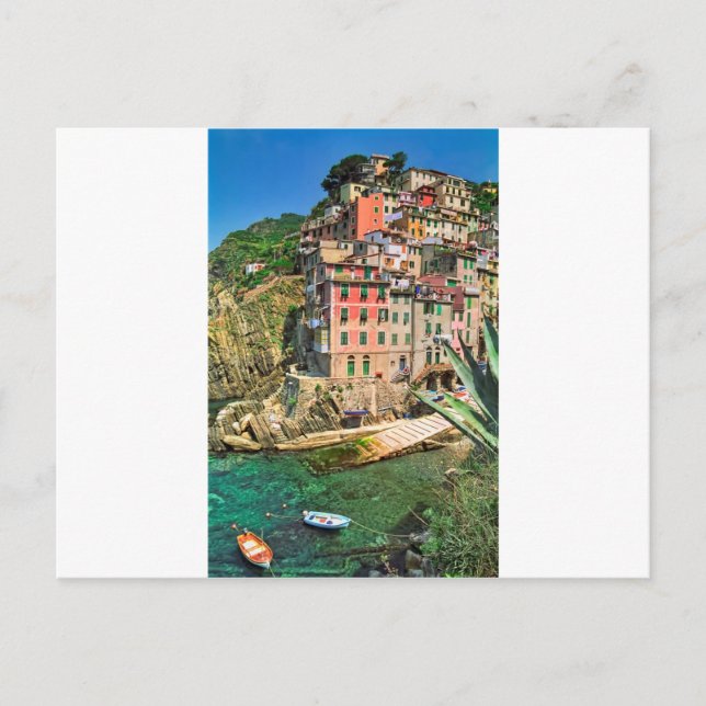 Postal Riomaggiore (Anverso)