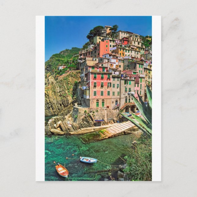 Postal Riomaggiore (Anverso)