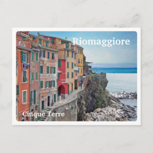 Postal RIOMAGGIORE - Cinque Terre - Liguria - CIUDAD ANTI