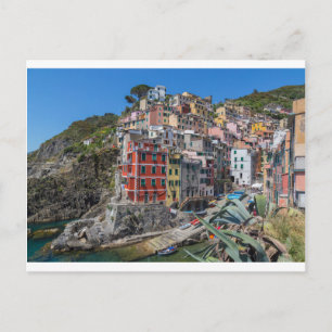 Postal Riomaggiore Cinque Terre Liguria Italia