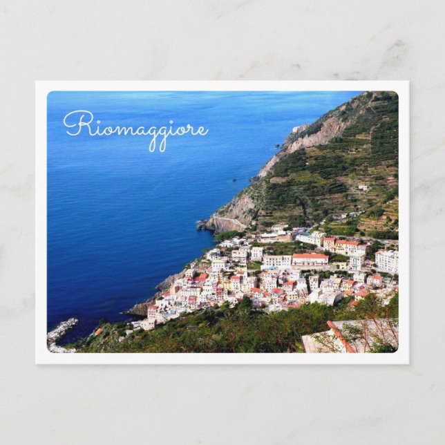 Postal Riomaggiore - Europa - Italia - Liguria (Anverso)