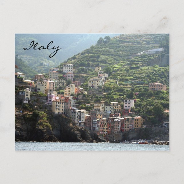 Postal riomaggiore italia (Anverso)