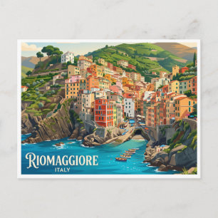 Postal Riomaggiore Italia