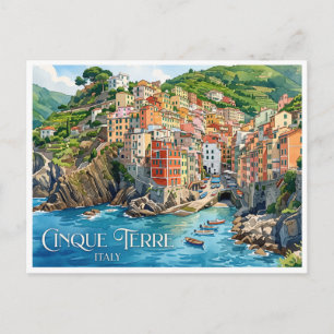 Postal Riomaggiore Italia