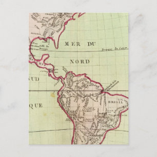 Postal Ríos y montañas de las Américas